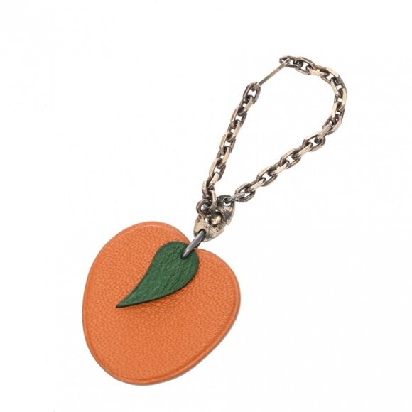 HERMES Orange motif bag charm Orange key holder 800000138154000 - Picture 1 of 8